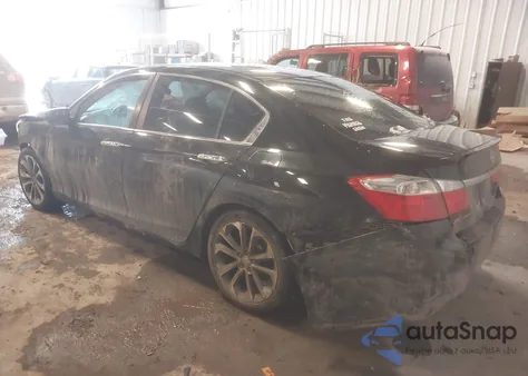 2013 Honda Accord Sport from USA, damaged, VIN 1HGCR2E57DA184650